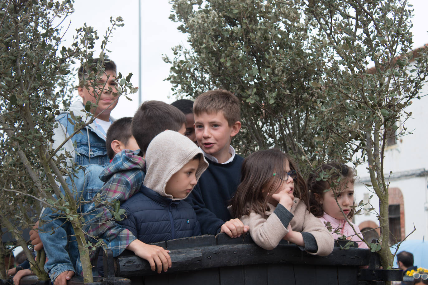 La procesión de las doncellas en Santo Domingo