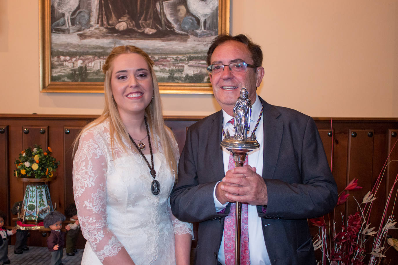La procesión de las doncellas en Santo Domingo