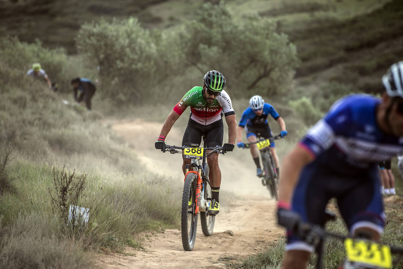 La primera etapa de La Rioja Bike Race, en imágenes
