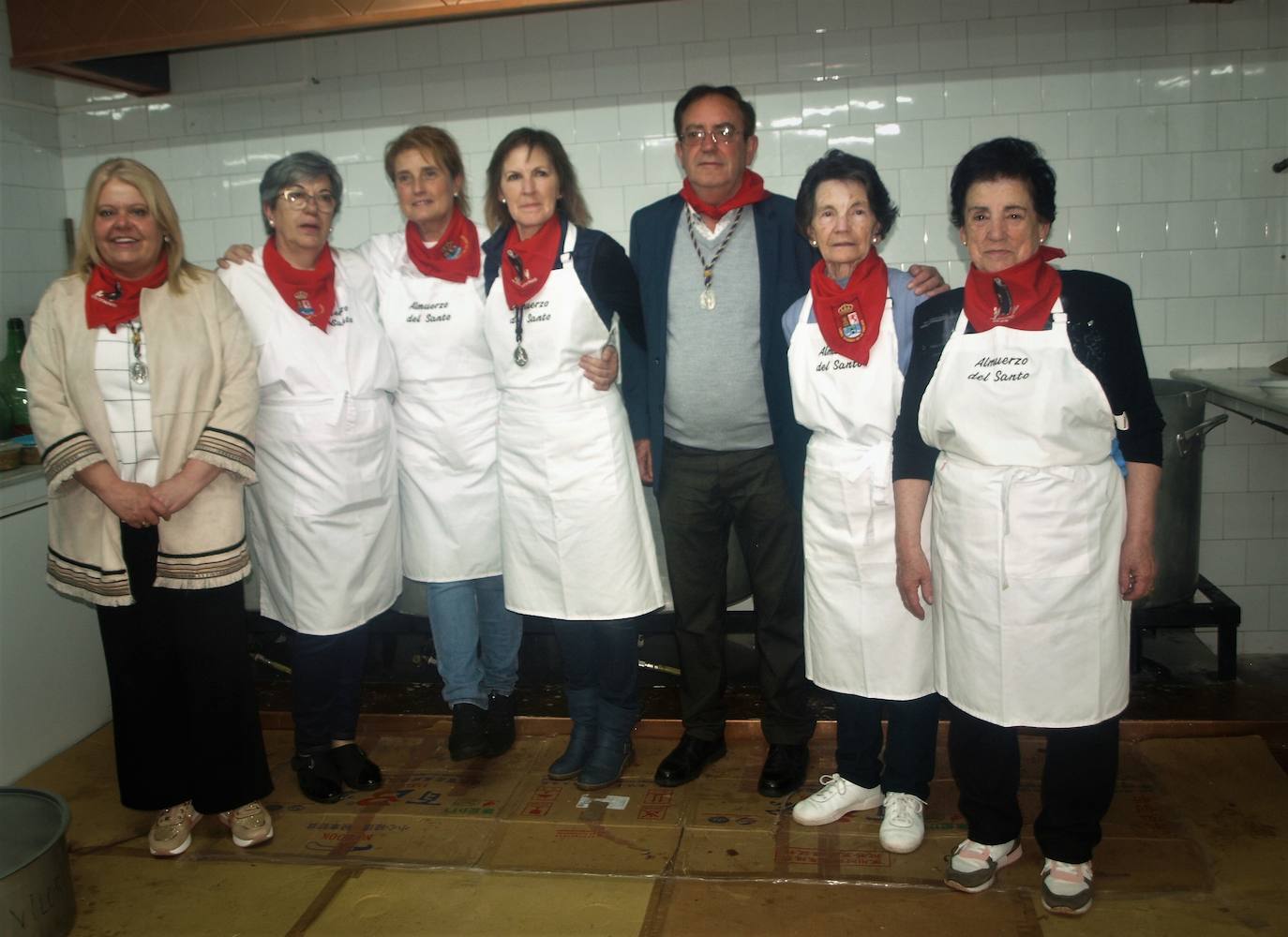 Santo Domingo se vuelca con su patrón