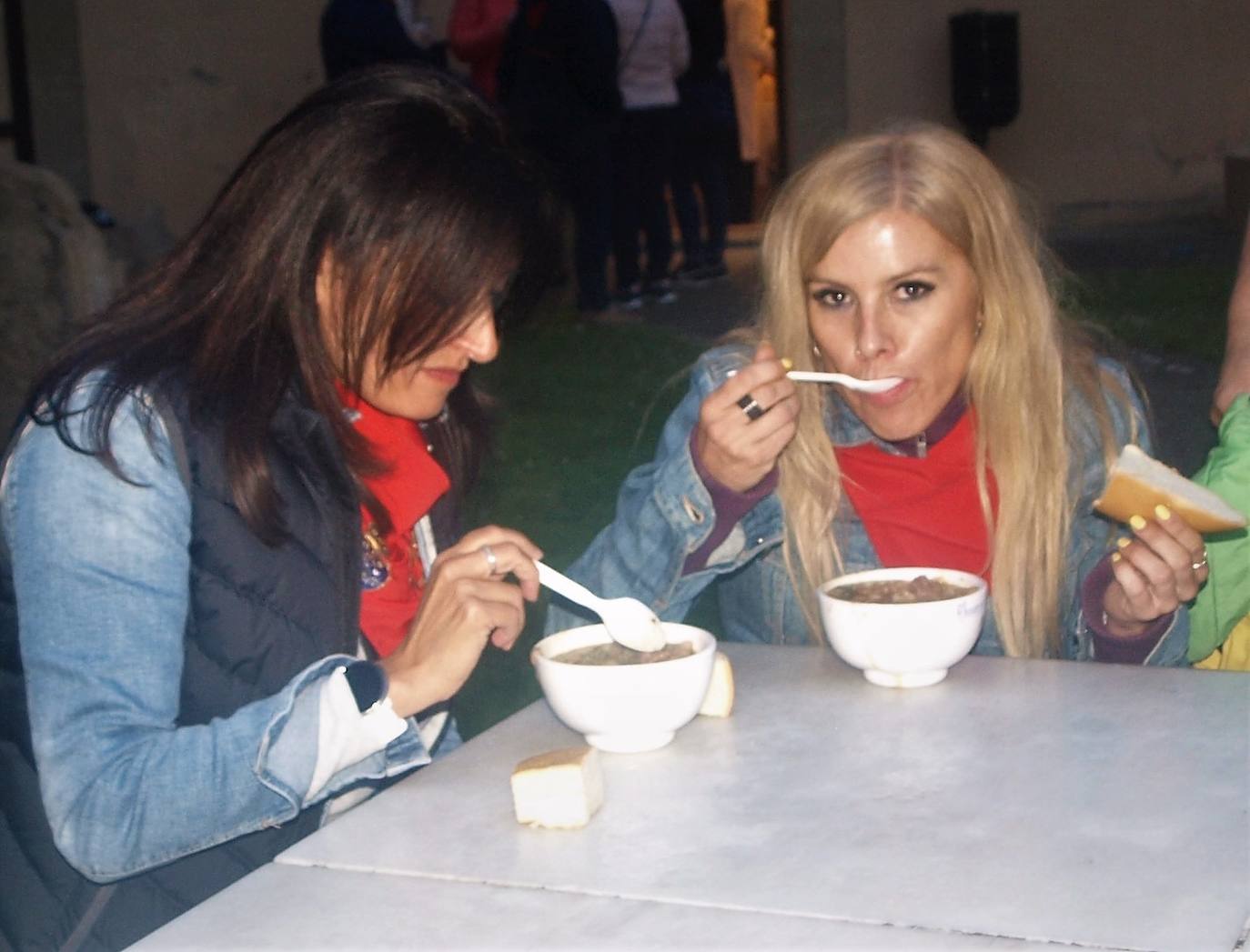 Santo Domingo se vuelca con su patrón