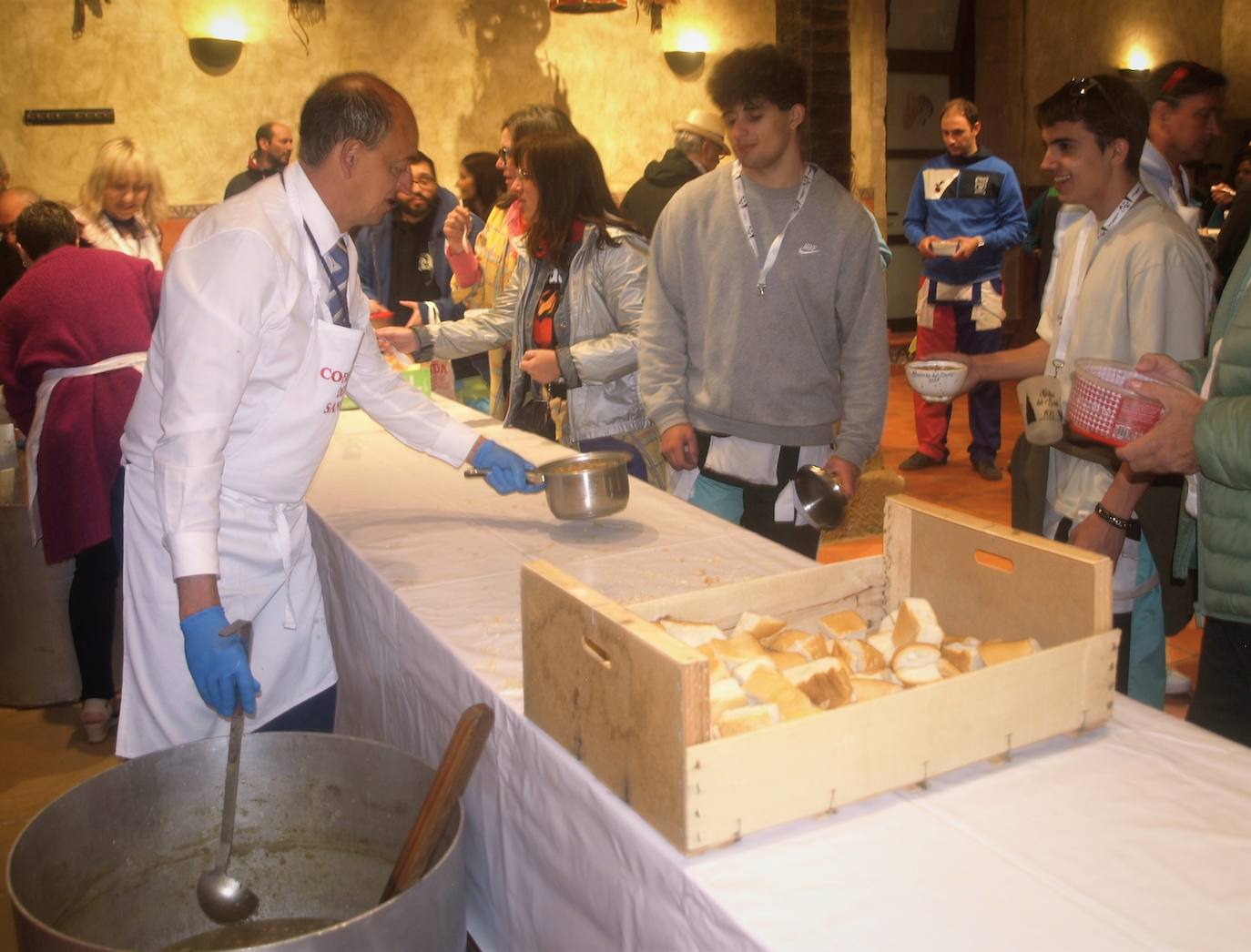 Santo Domingo se vuelca con su patrón