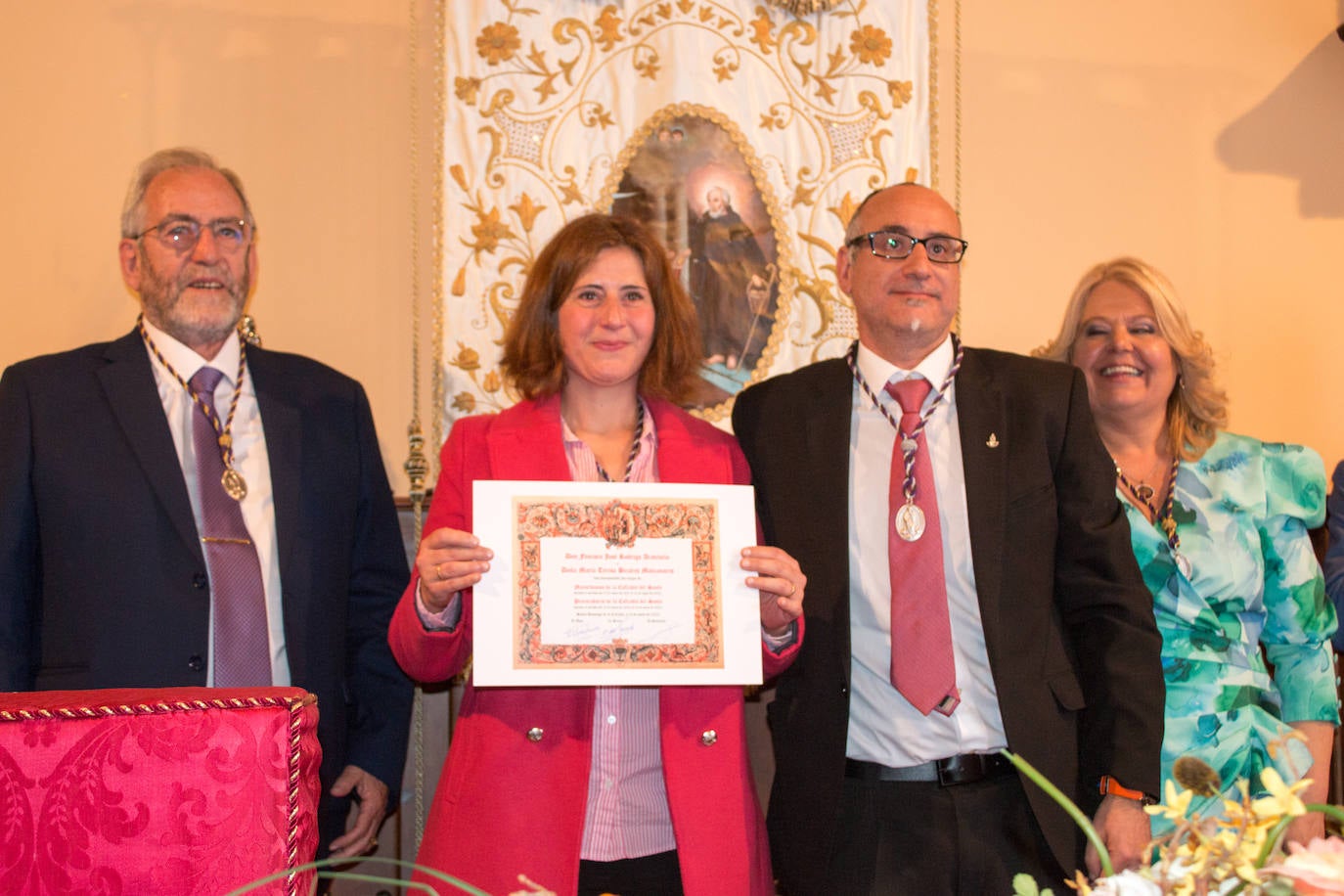 Renovación y prórroga en la cofradía calceatense