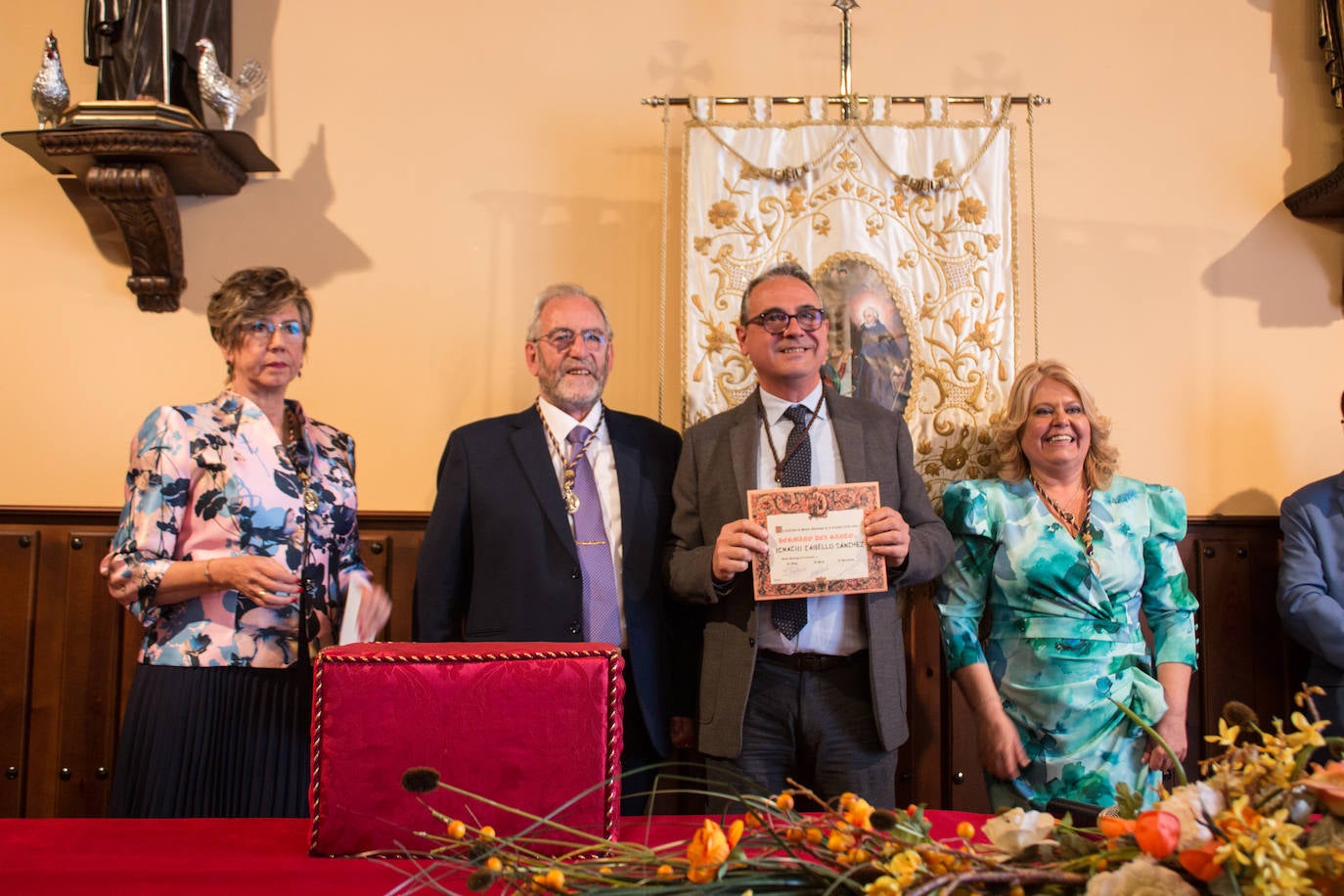 Renovación y prórroga en la cofradía calceatense