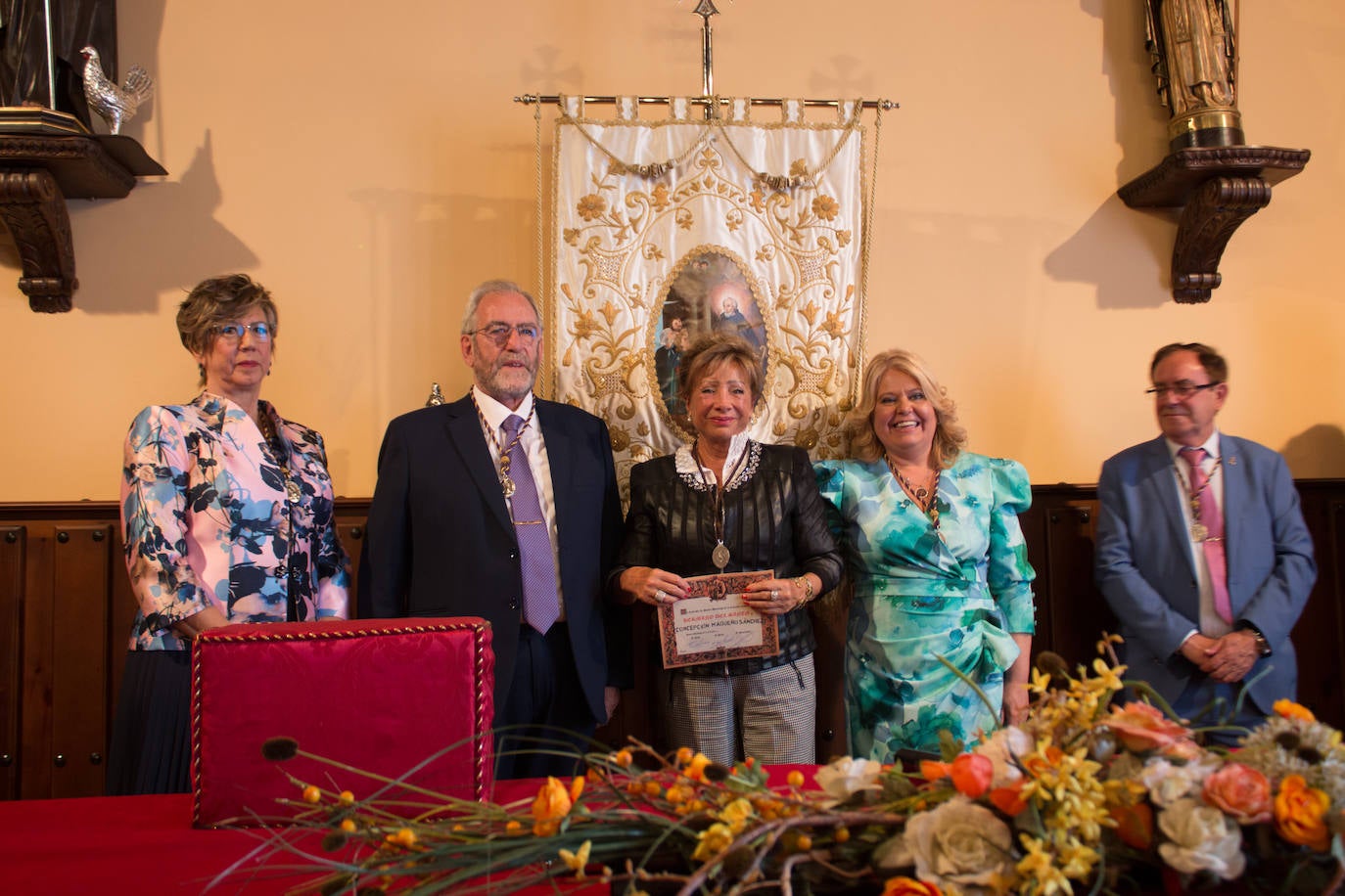 Renovación y prórroga en la cofradía calceatense