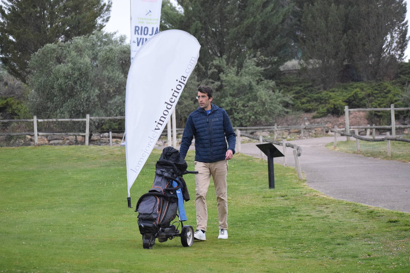 Franco Españolas protagoniza el torneo de golf Rioja&amp;Vino