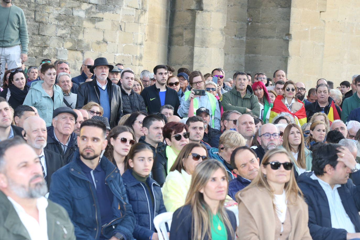 Las imágenes de Abascal en Logroño