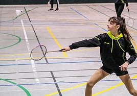 Una jugadora, durante uno de los encuentros de este año.