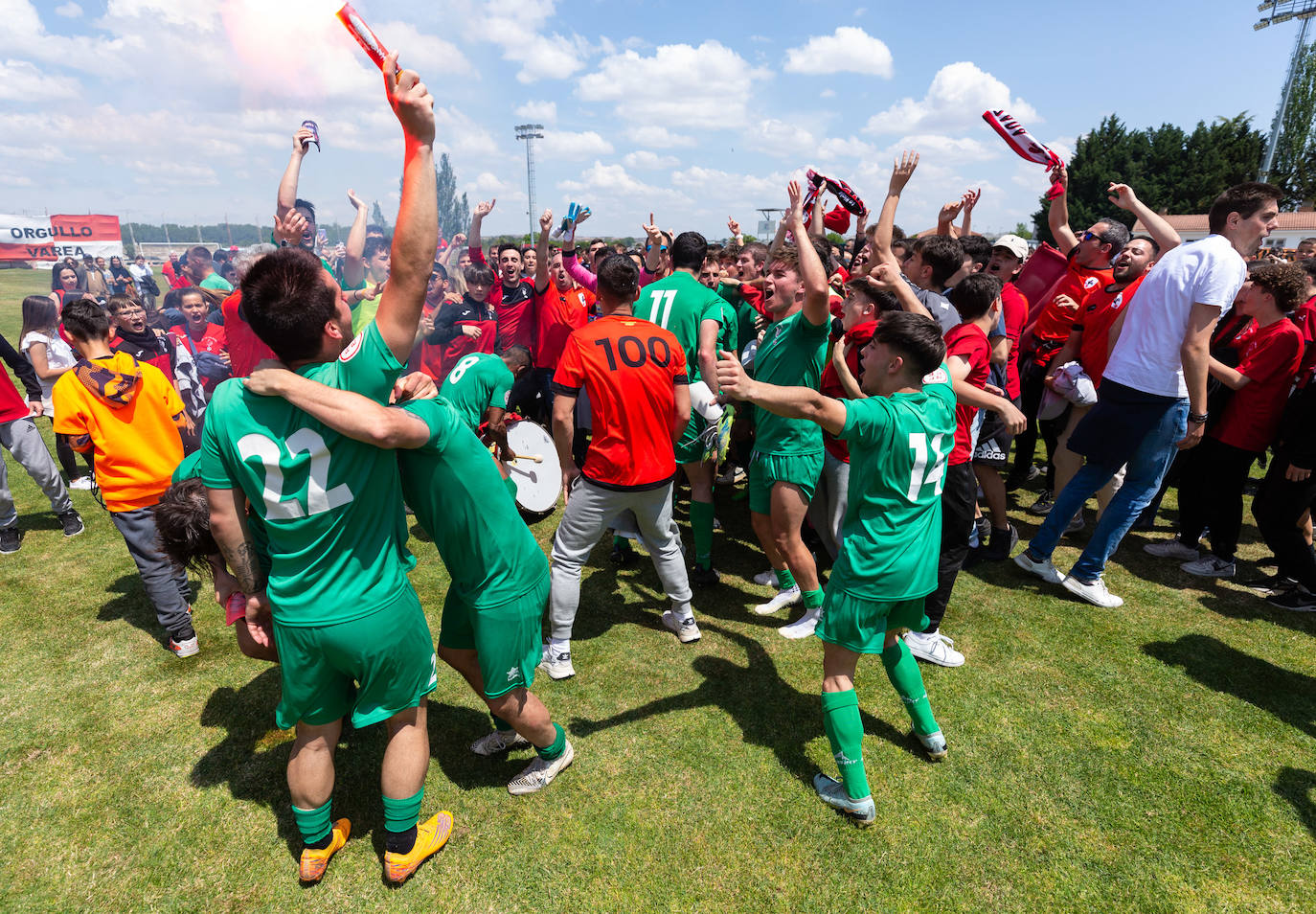 Varea-La Calzada: los calceatenses se clasifican para el ascenso a Segunda RFEF