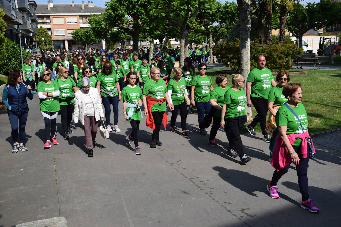 Marcha Solidaria por la ELA en Alberite