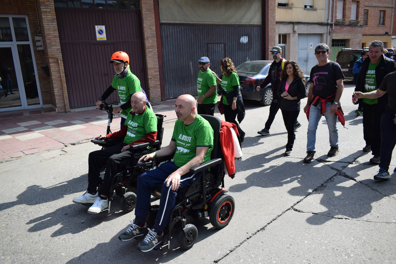 Marcha Solidaria por la ELA en Alberite