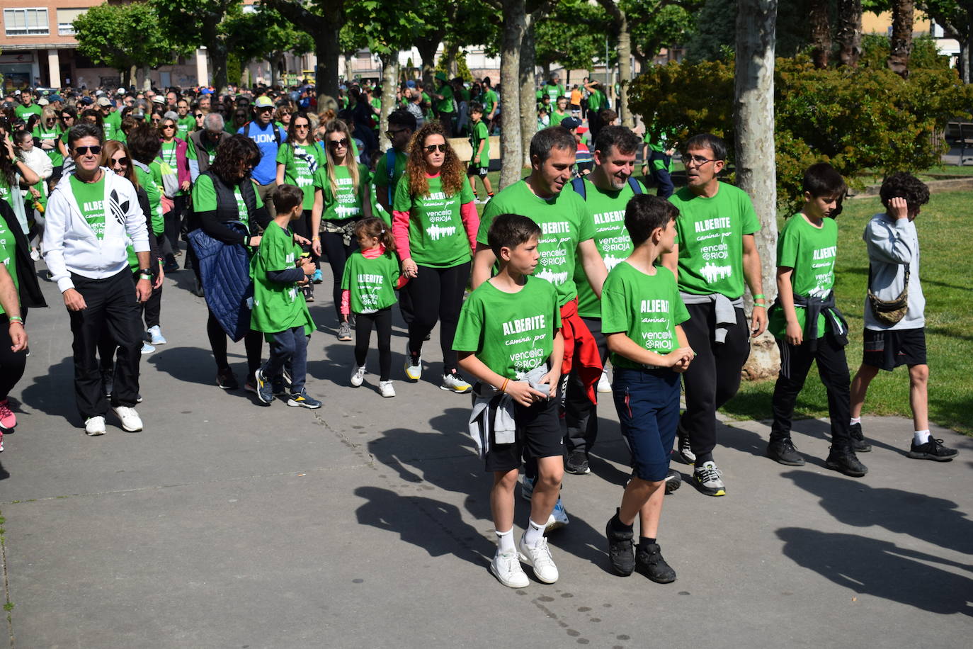 Marcha Solidaria por la ELA en Alberite