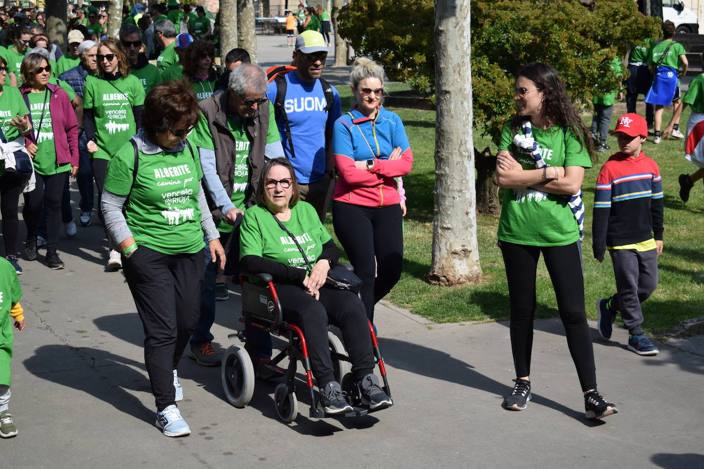 Marcha Solidaria por la ELA en Alberite