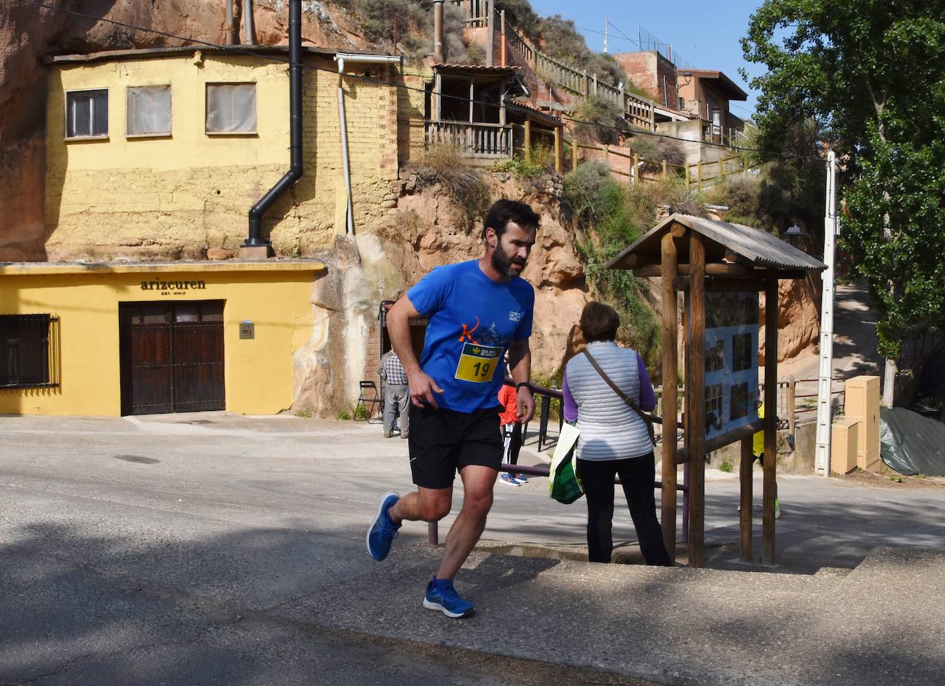 Imágenes de la carrera de la Ciruela de Nalda y Quel