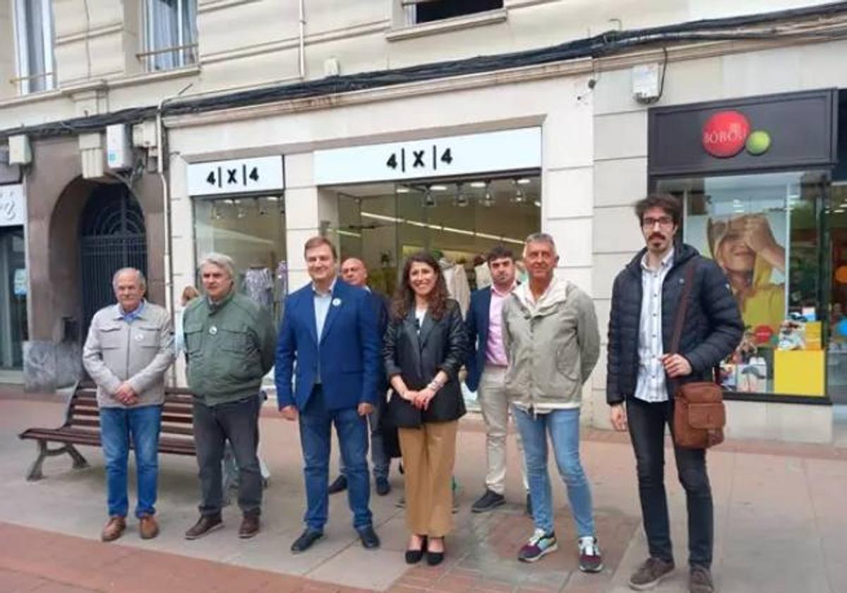 Acto electoral de Por La rioja este lunes.