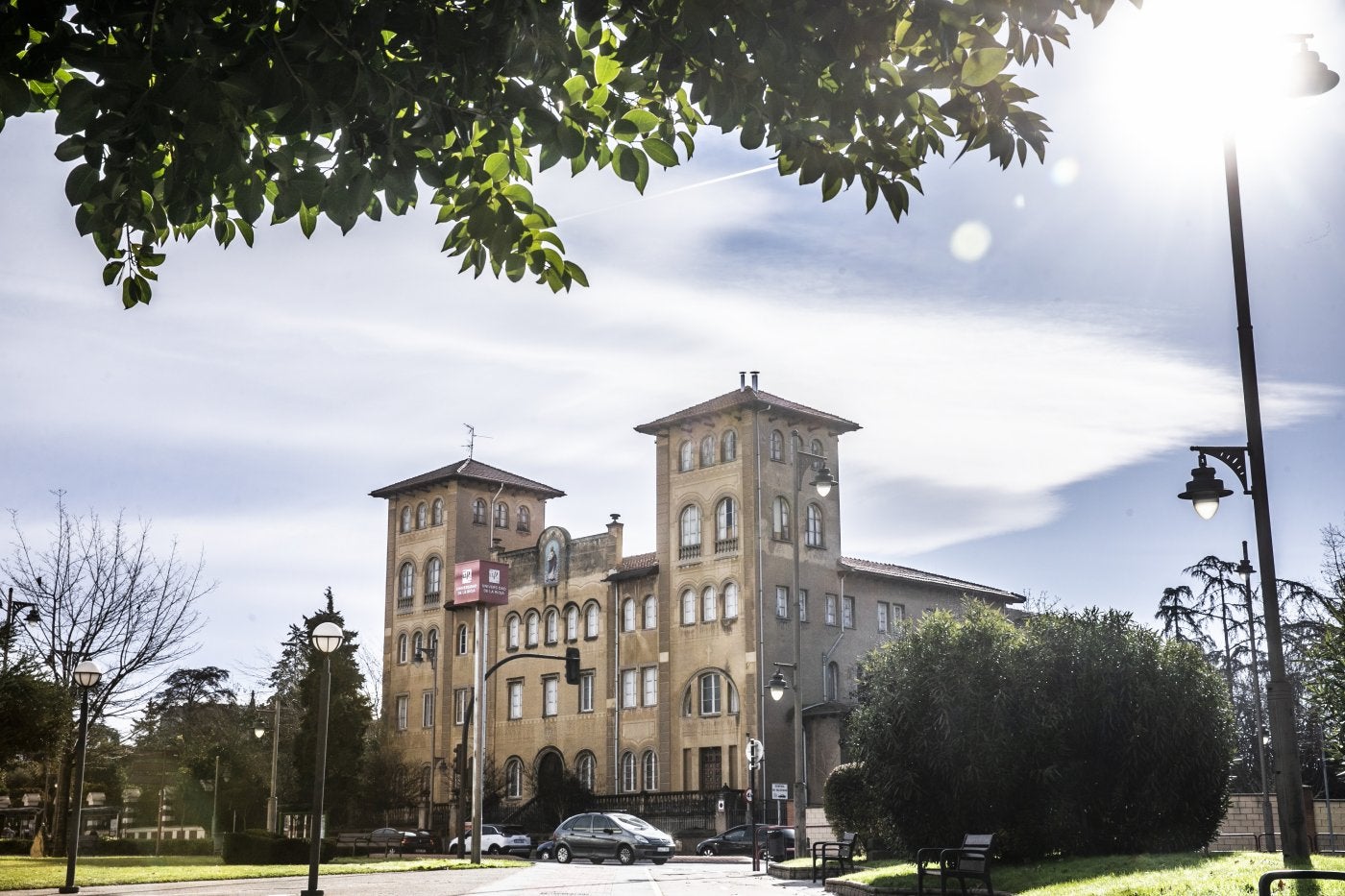 Edificio Corazonistas de la Universidad de La Rioja, donde se ubicará parte del nuevo proyecto.