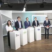 Los candidatos minoritarios nadan, Andreu y Capellán guardan la ropa