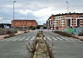La calle Río Duero, donde se iniciará el trayecto del autobús.