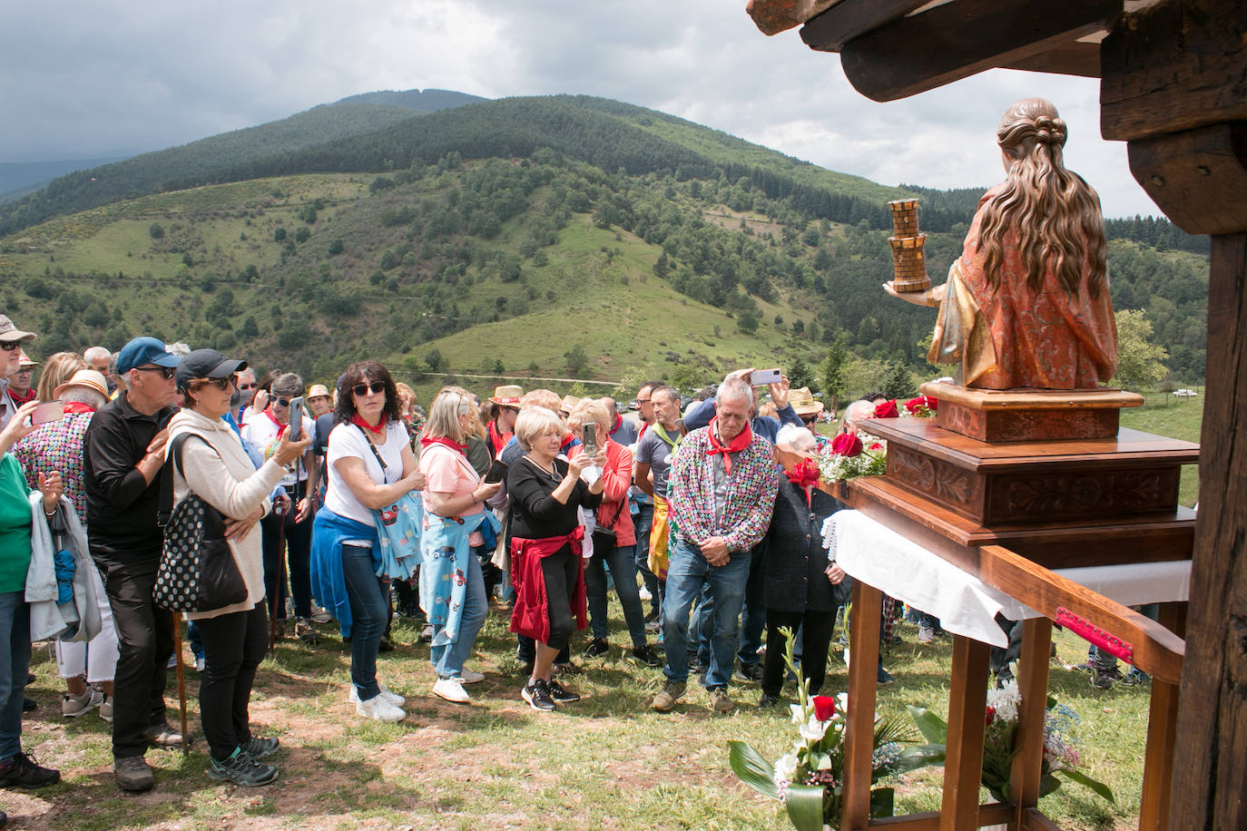 Romería a la ermita de Santa Bárbara, de Ezcaray