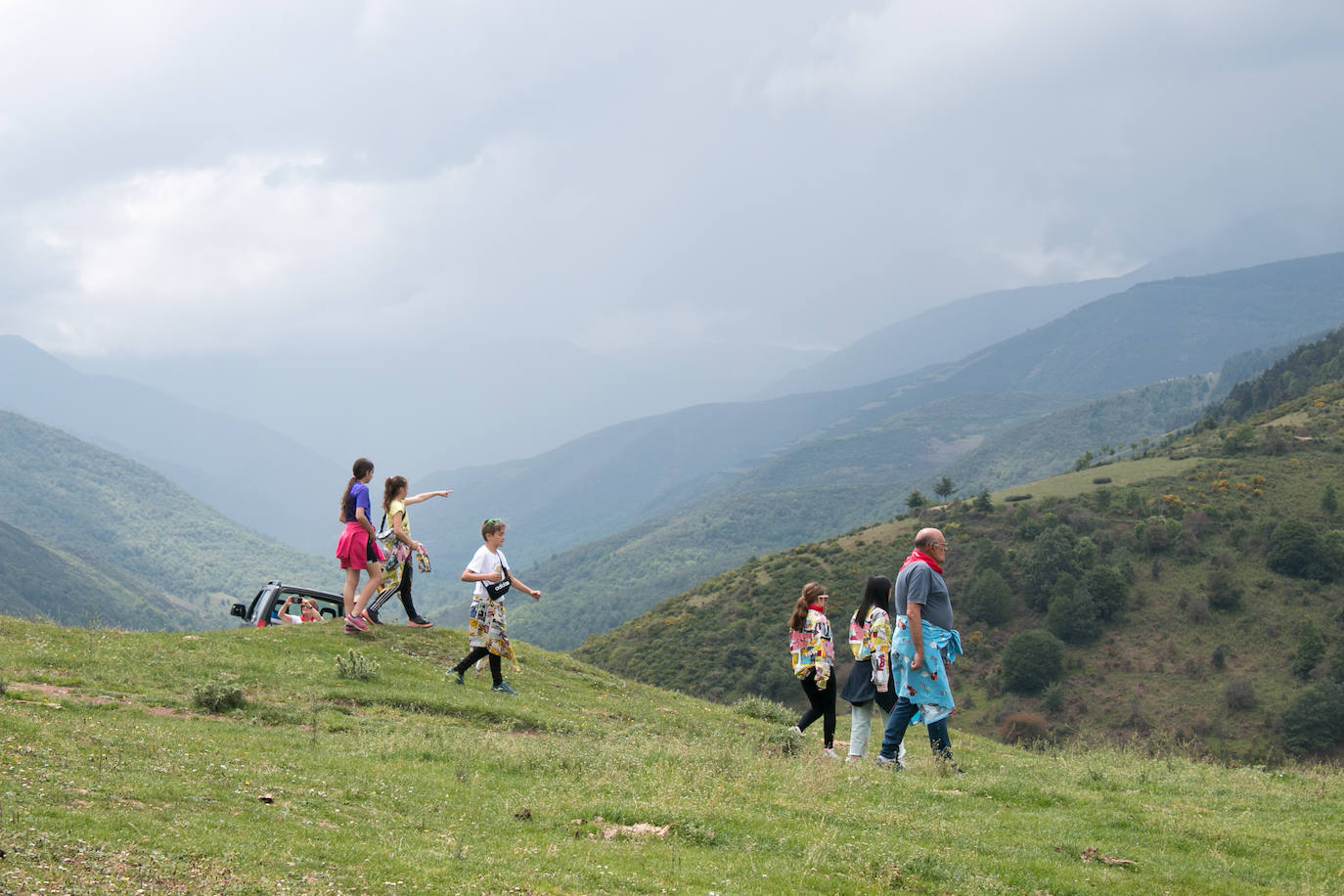 Romería a la ermita de Santa Bárbara, de Ezcaray