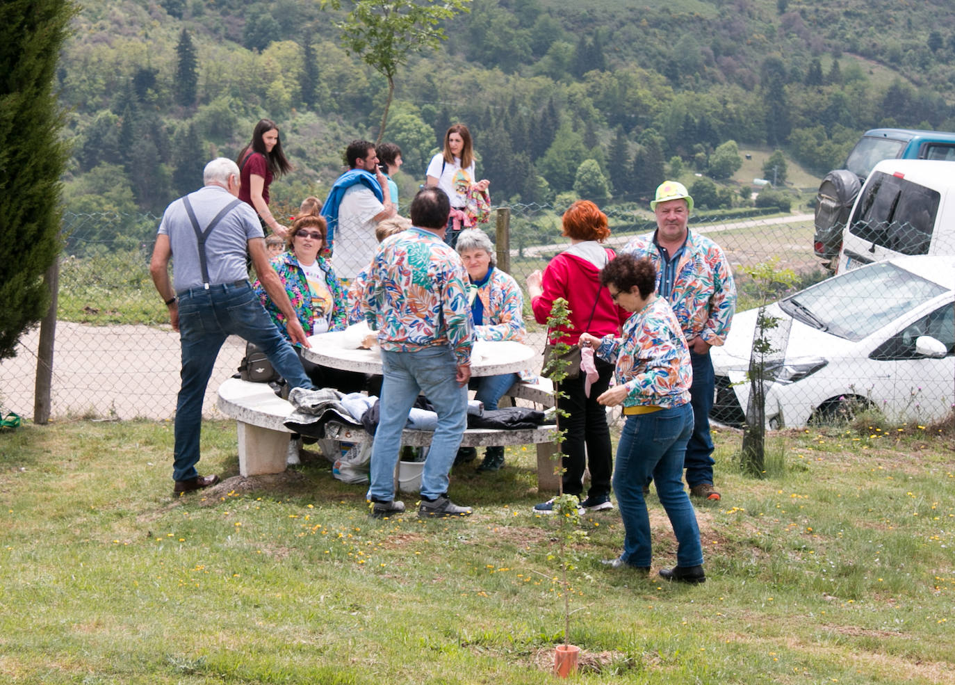 Romería a la ermita de Santa Bárbara, de Ezcaray