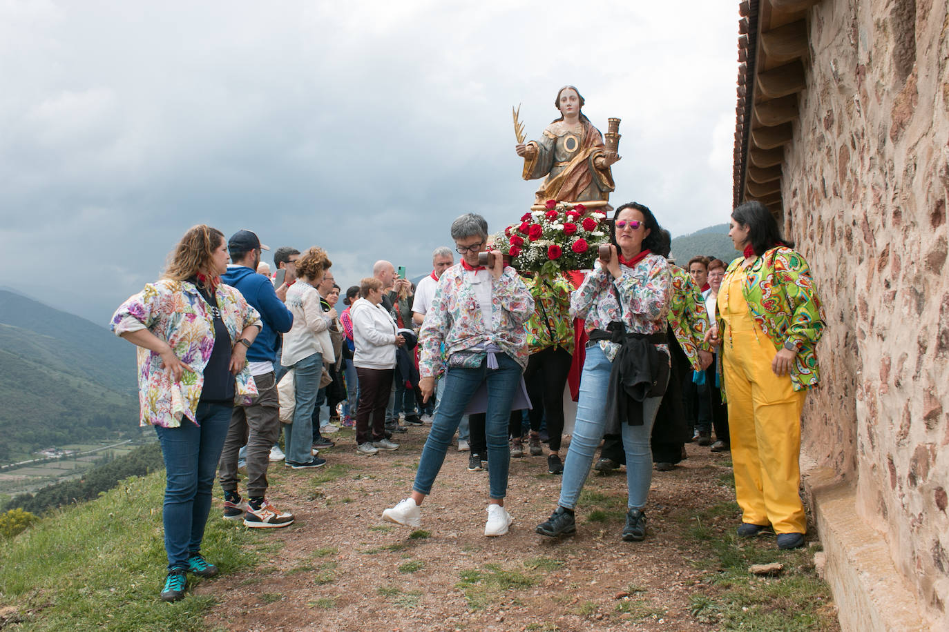Romería a la ermita de Santa Bárbara, de Ezcaray