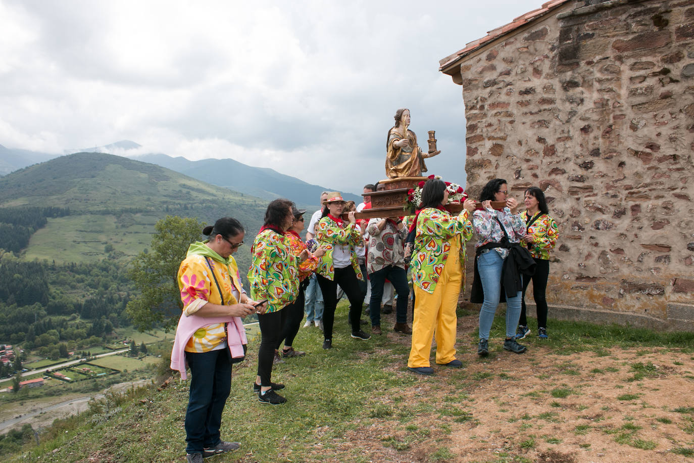 Romería a la ermita de Santa Bárbara, de Ezcaray