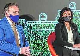 José Ignacio Castresana y Concha Andreu.