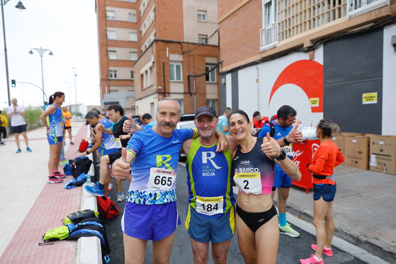 Las imágenes de la Media Maratón de La Rioja