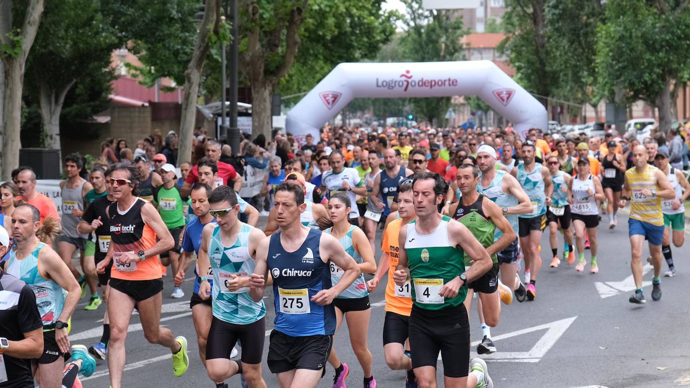 Las imágenes de la Media Maratón de La Rioja