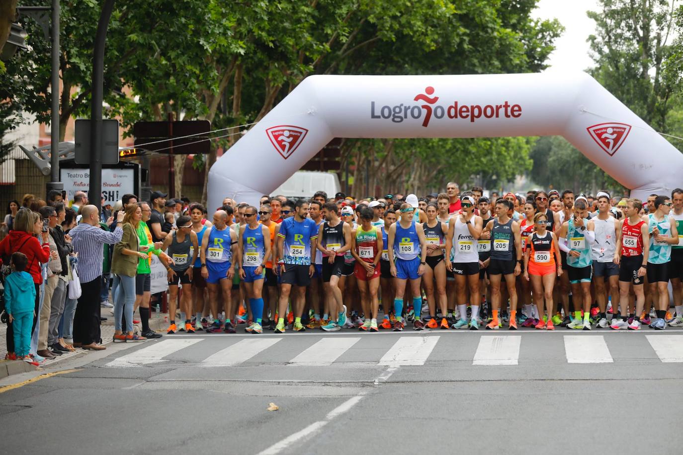 Las imágenes de la Media Maratón de La Rioja
