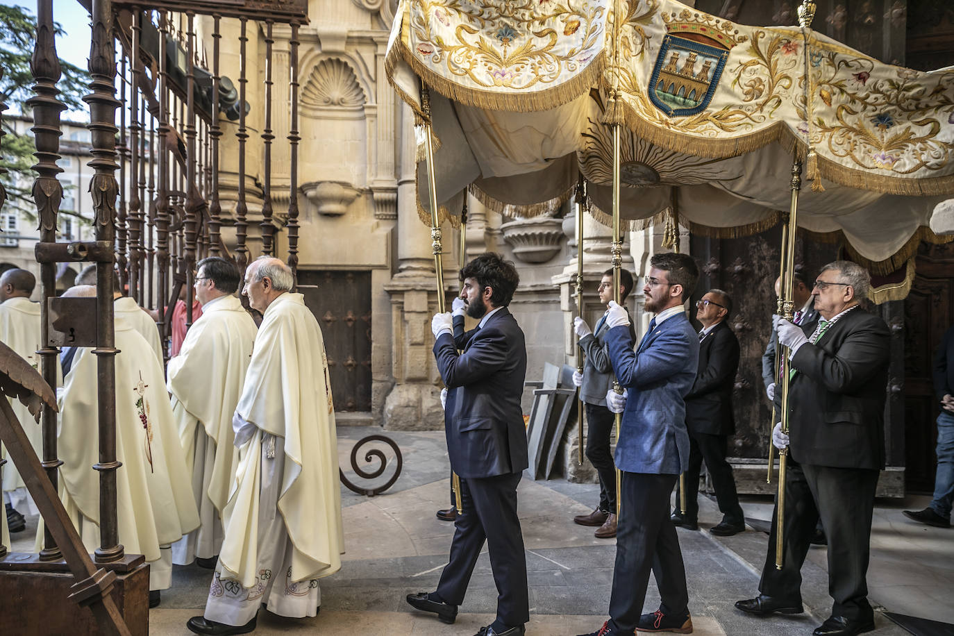 Imágenes del Corpus Christi en Logroño