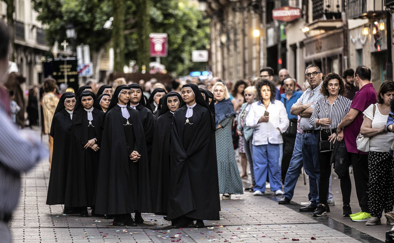 Imágenes del Corpus Christi en Logroño