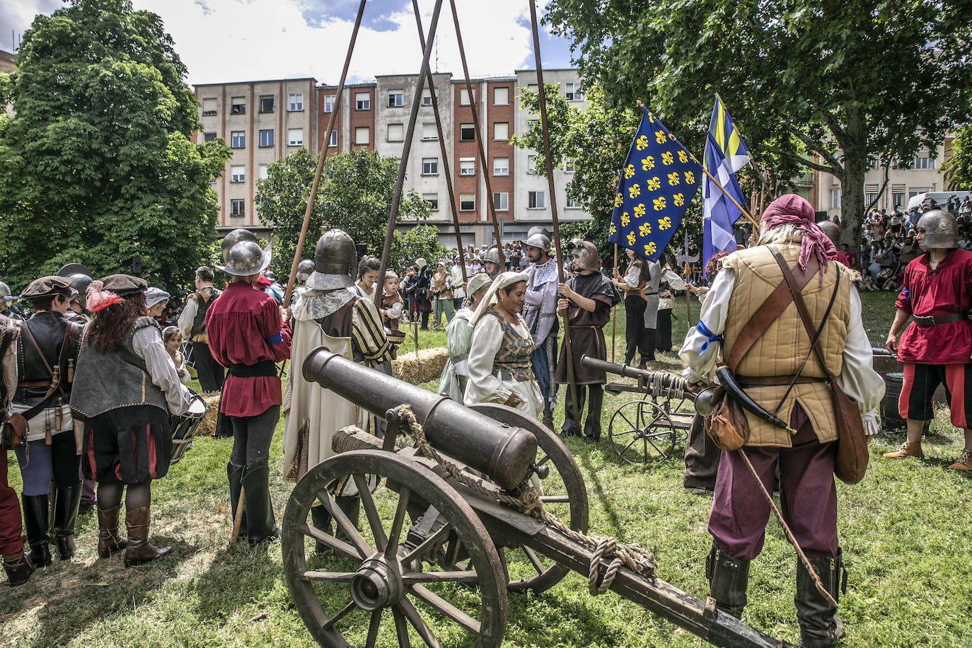 Recreación del Asedio a Logroño