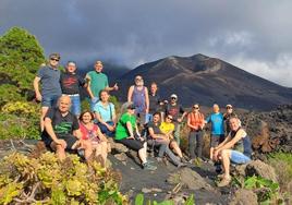 El club calceatense de montaña Sampol recorre La Palma