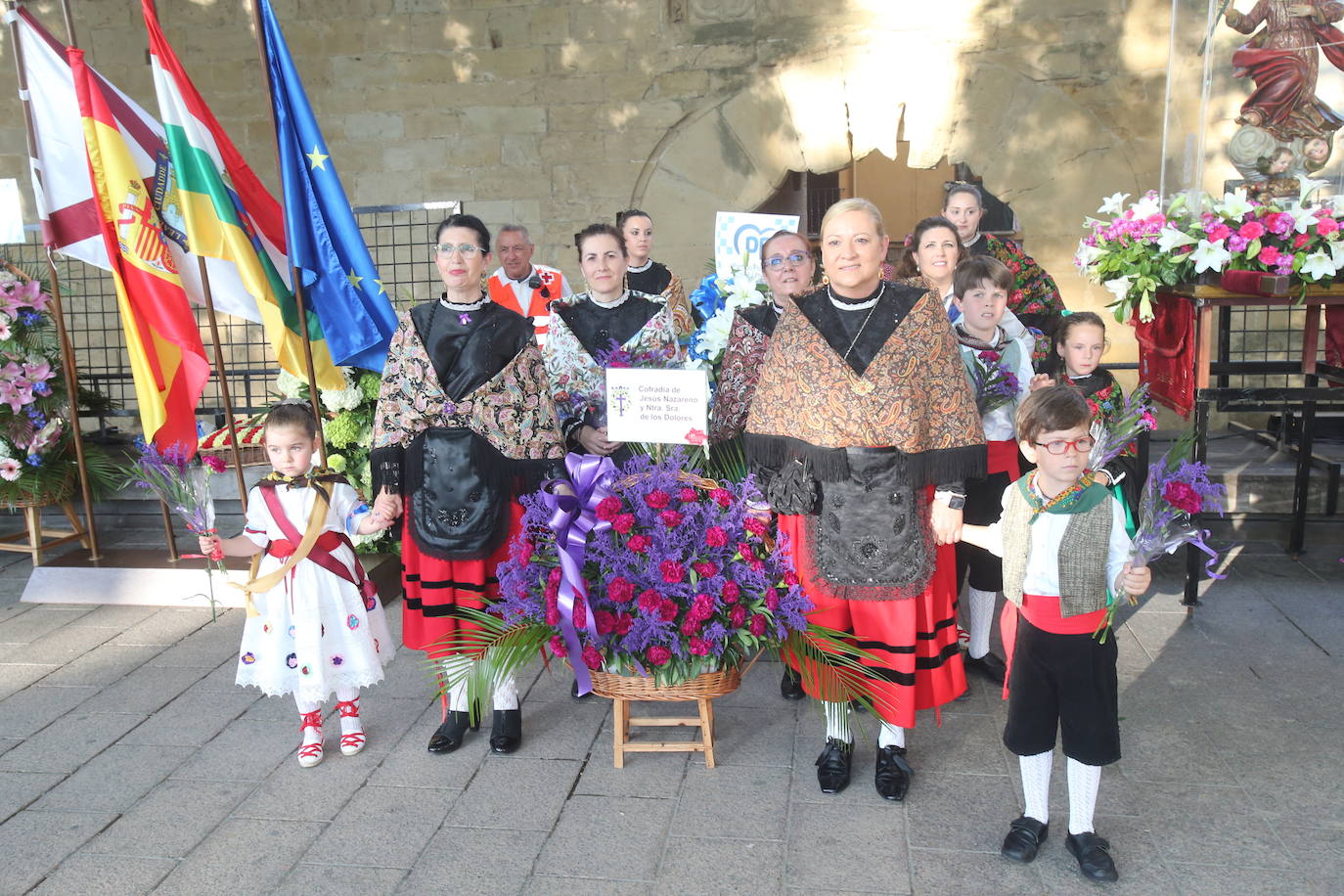 Ofrenda floral a San Bernabé