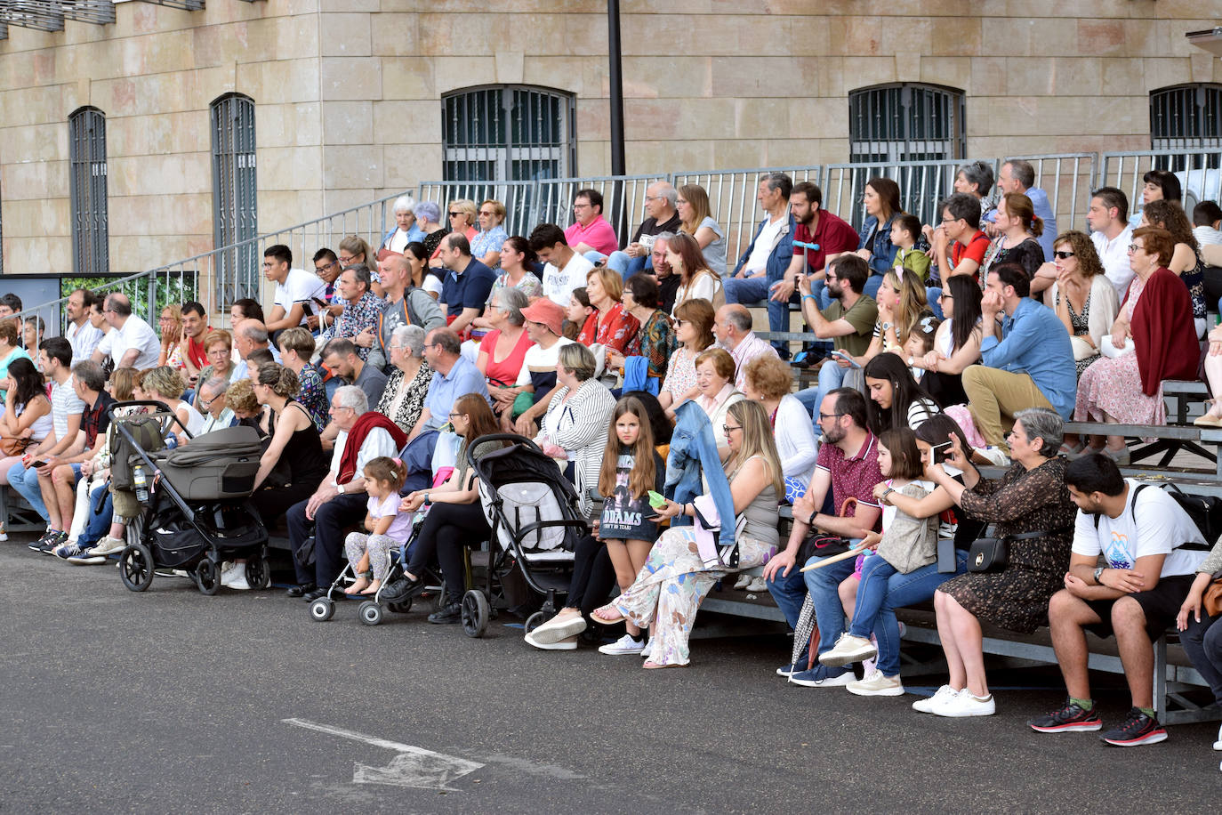 Recreación de la llegada de Carlos V