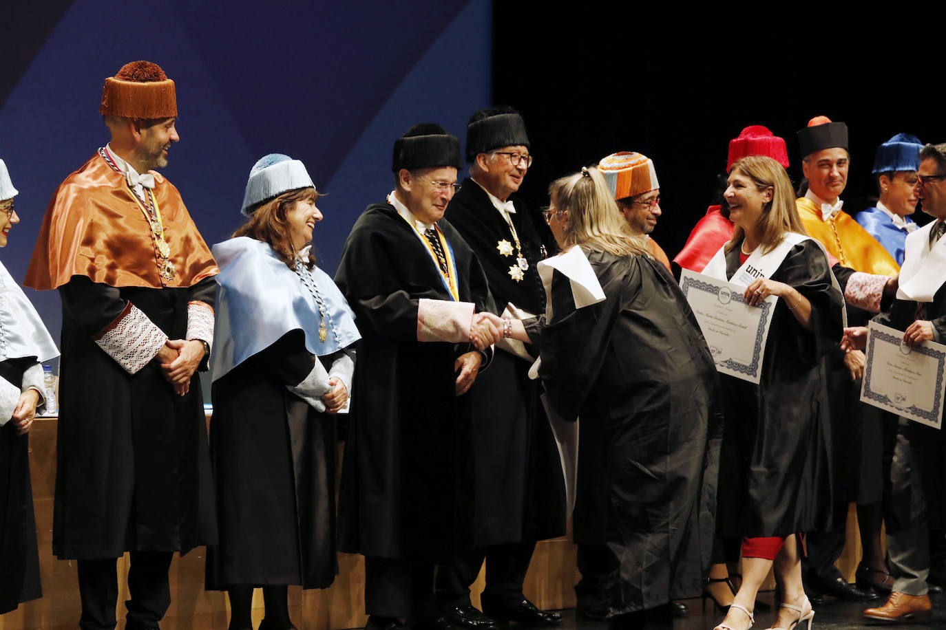 Graduación de los alumnos de UNIR