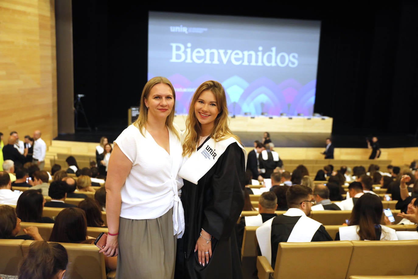 Graduación de los alumnos de UNIR