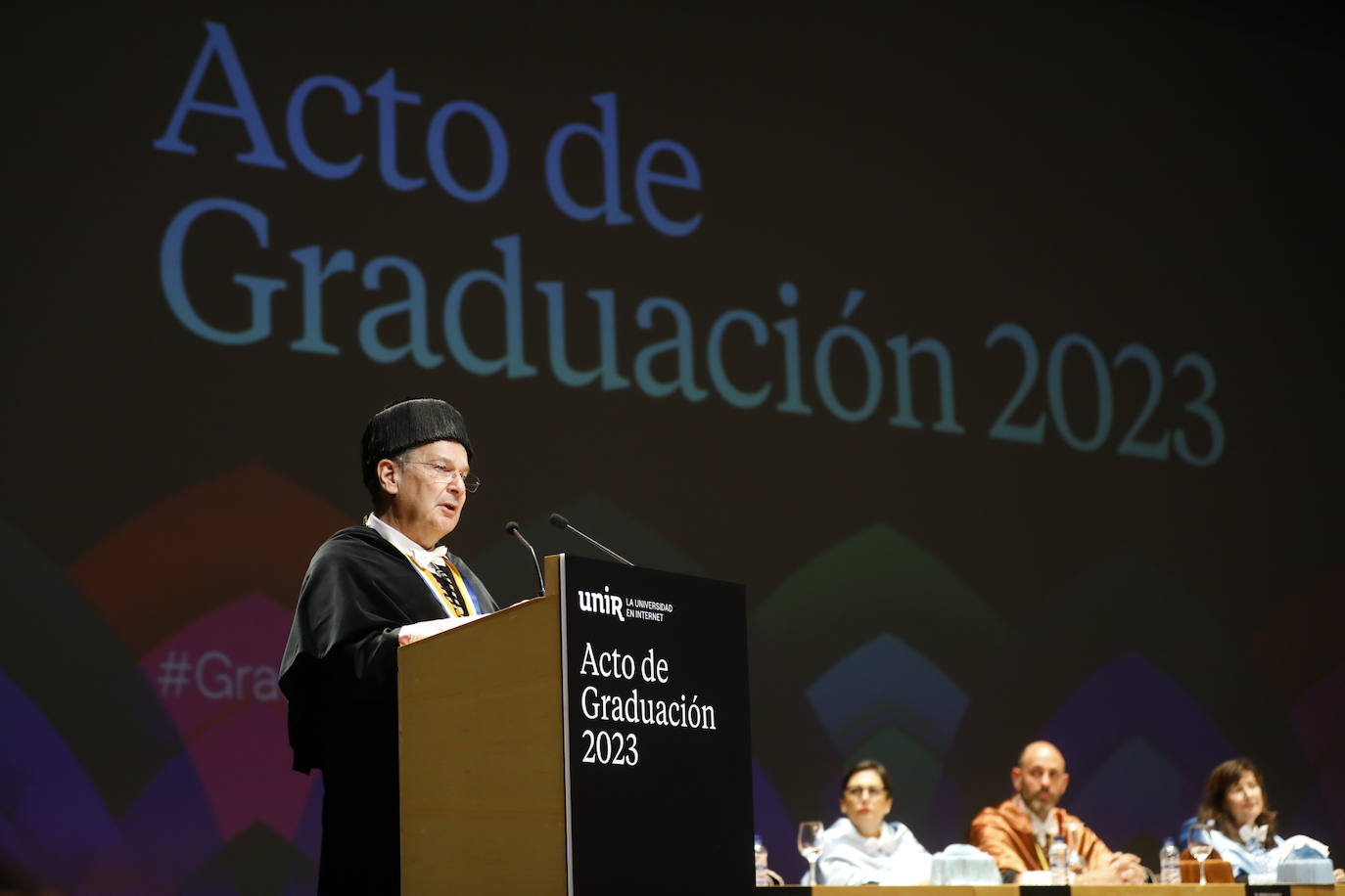 Graduación de los alumnos de UNIR