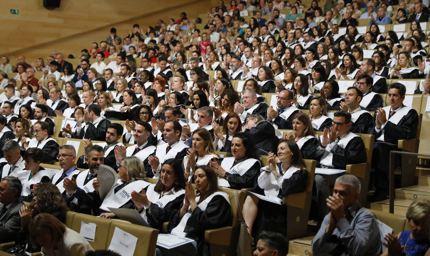 Graduación de los alumnos de UNIR