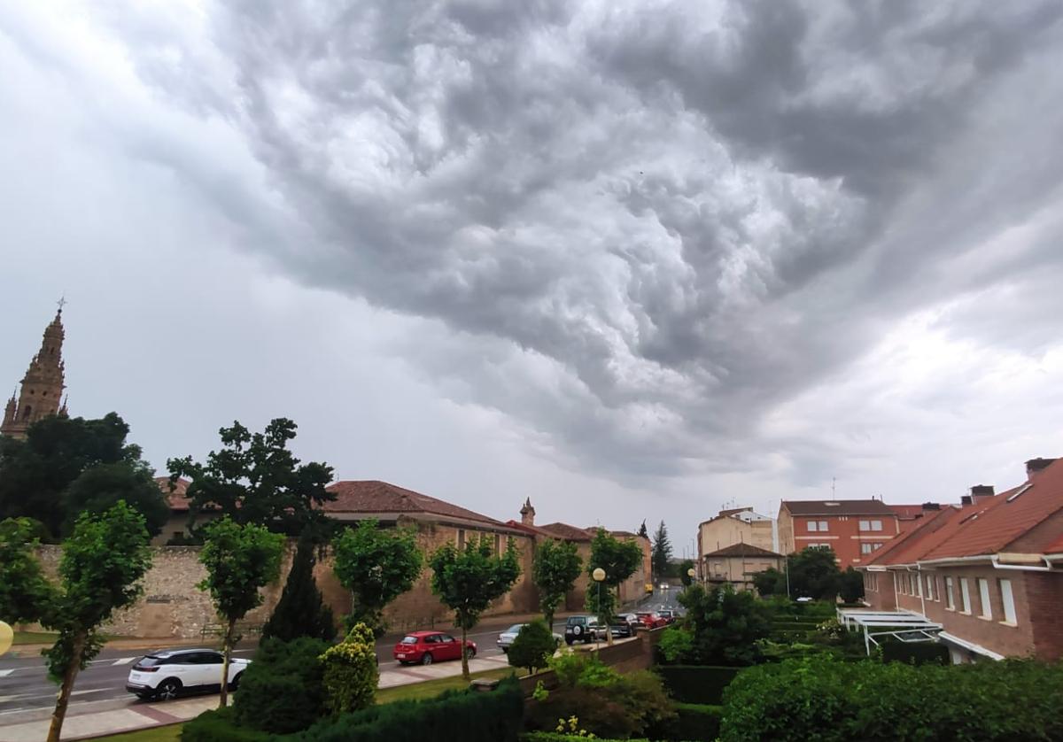 Tormenta en Santo Domingo.