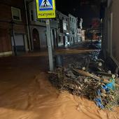 Dos trombas de agua en dos horas en Huércanos