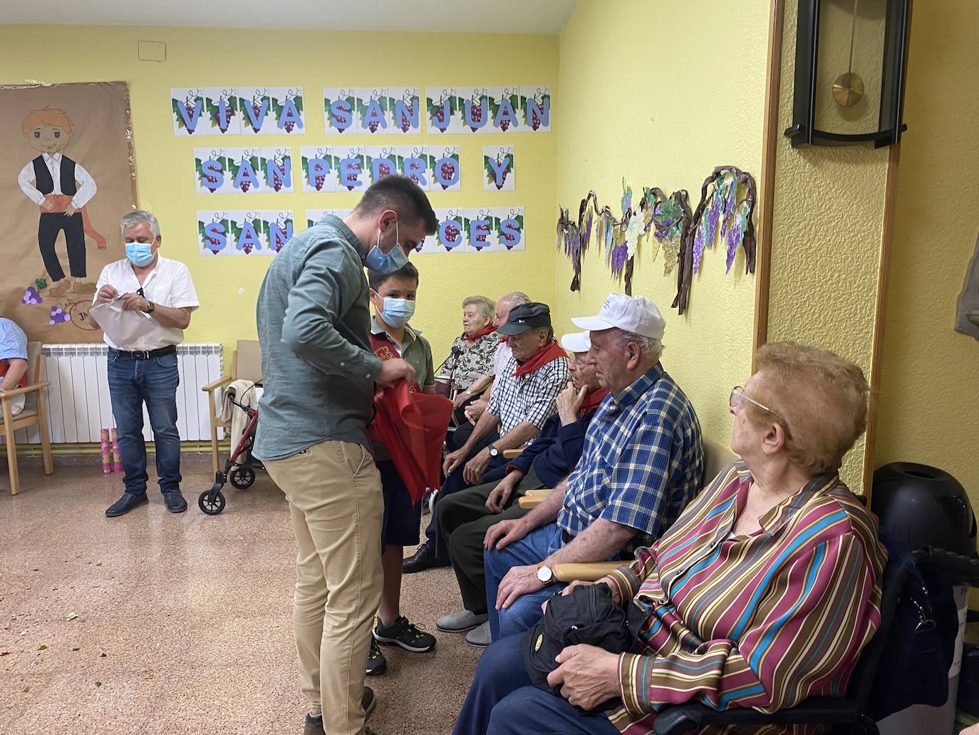 Primer acto de las fiestas de San Juan, San Felices y San Pedro, en Haro