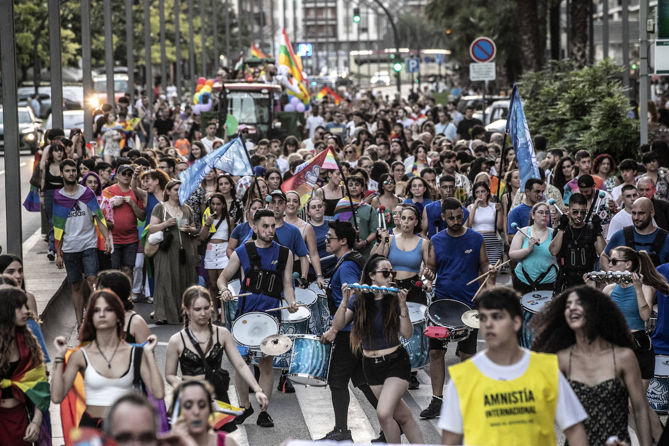 Manifestación del Orgullo LGTBIQ+ en Logroño