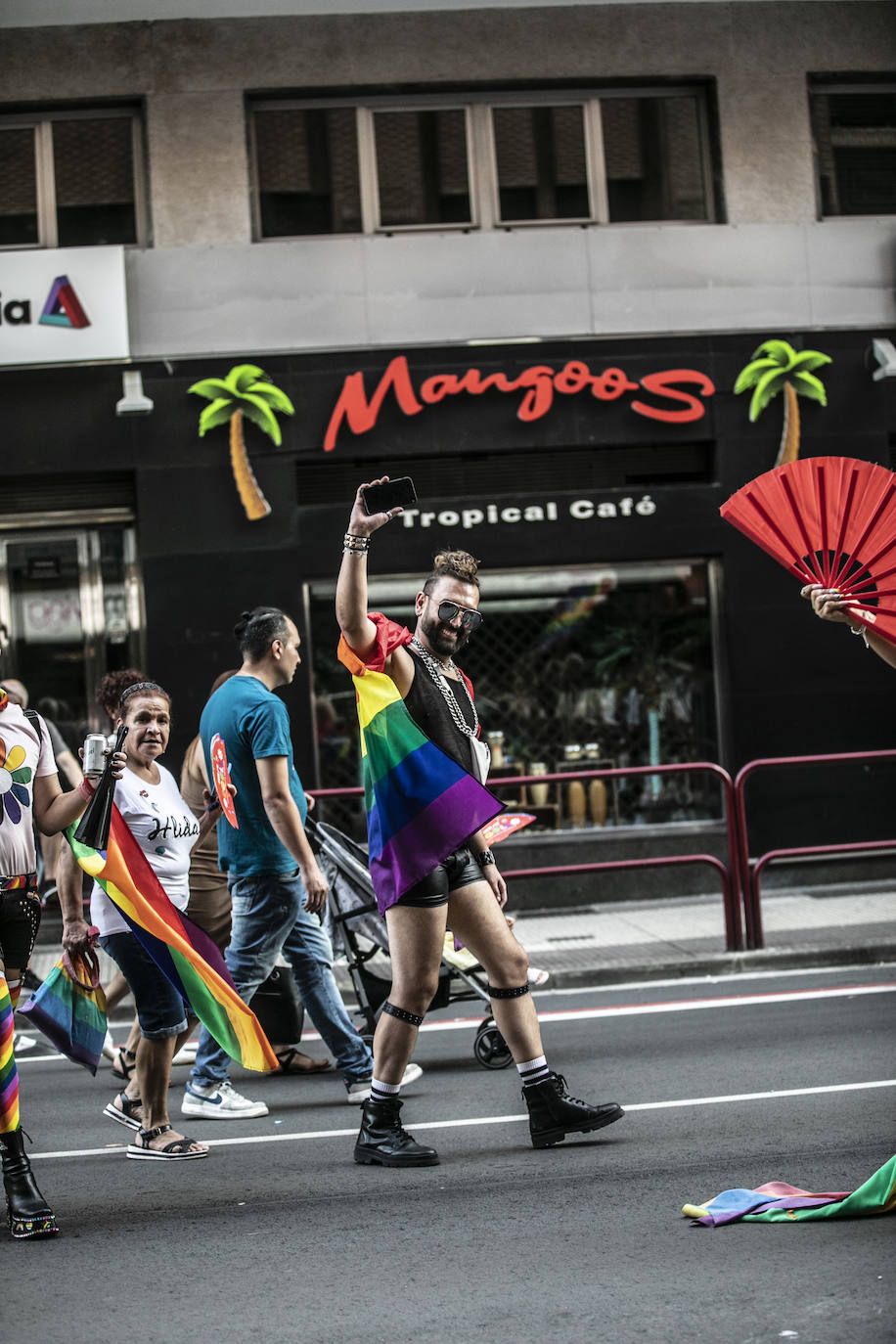 Manifestación del Orgullo LGTBIQ+ en Logroño