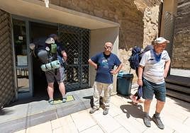 Albergue municipal de peregrinos de Logroño.