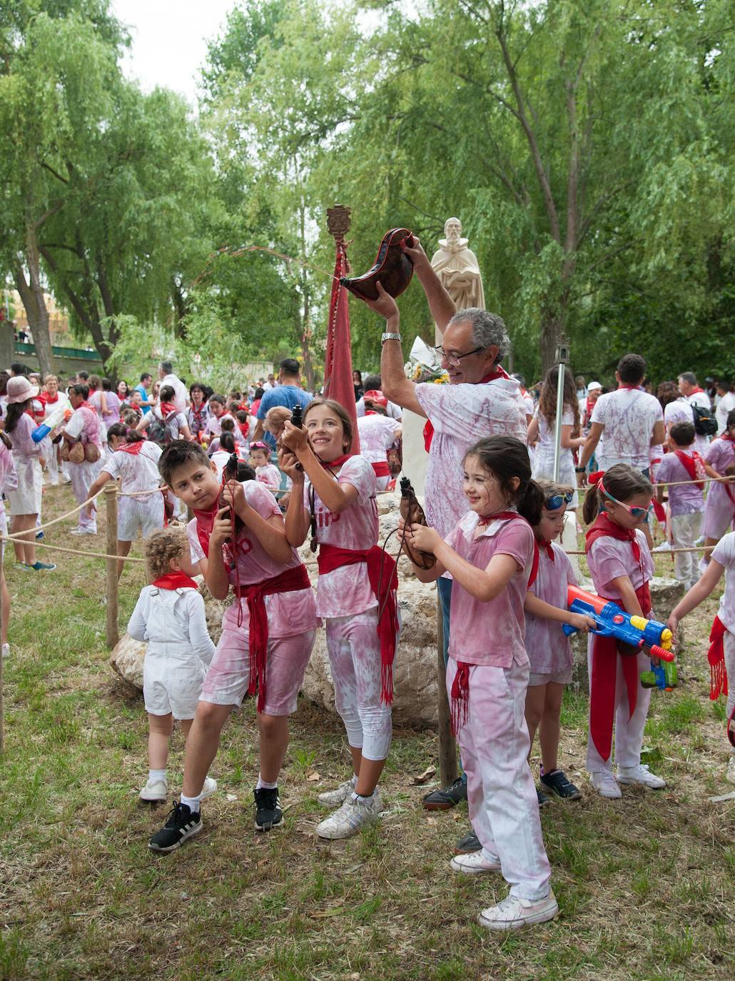 Haro celebra la Batalla del Vino infantil