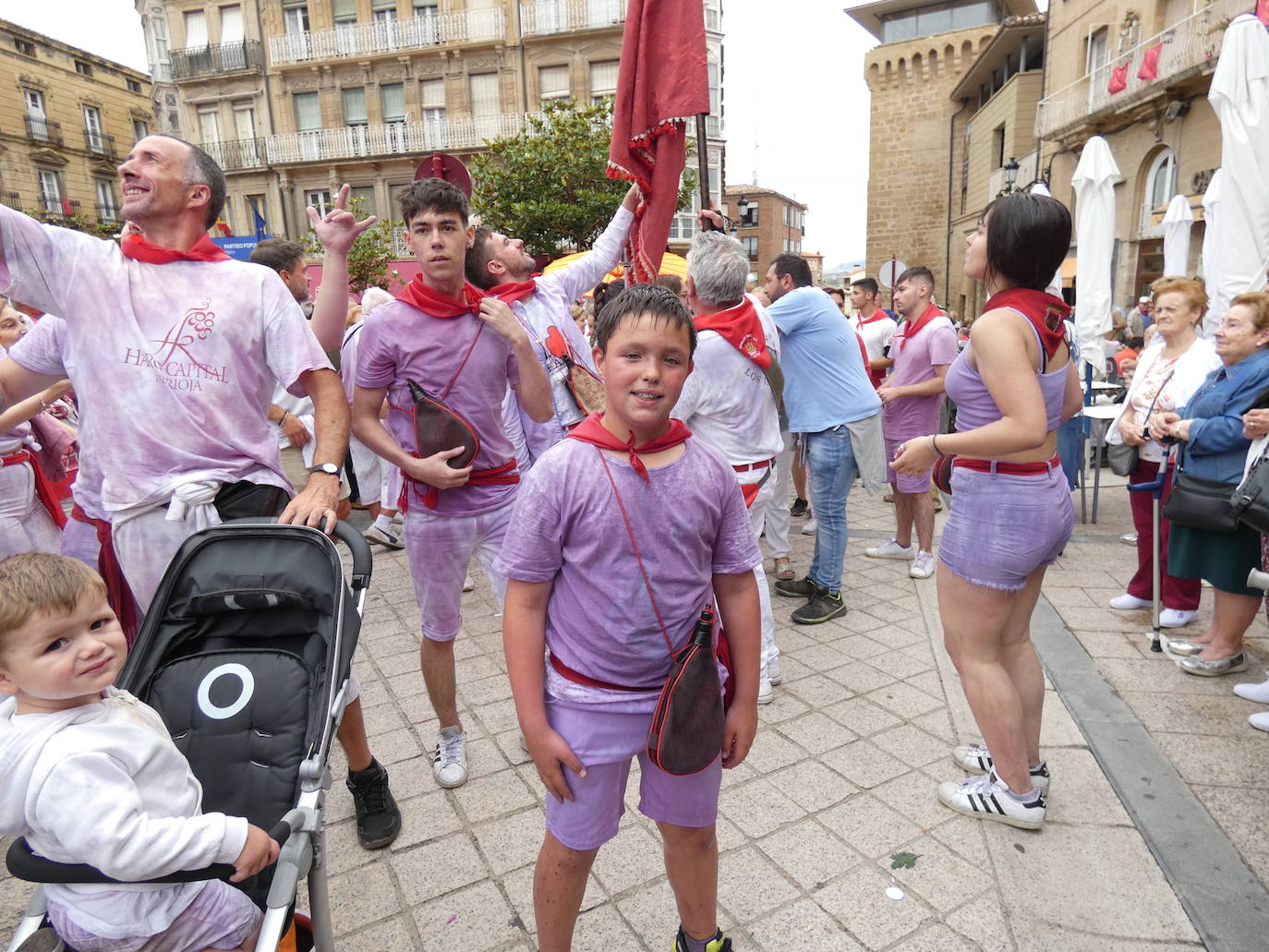 Haro celebra la Batalla del Vino infantil