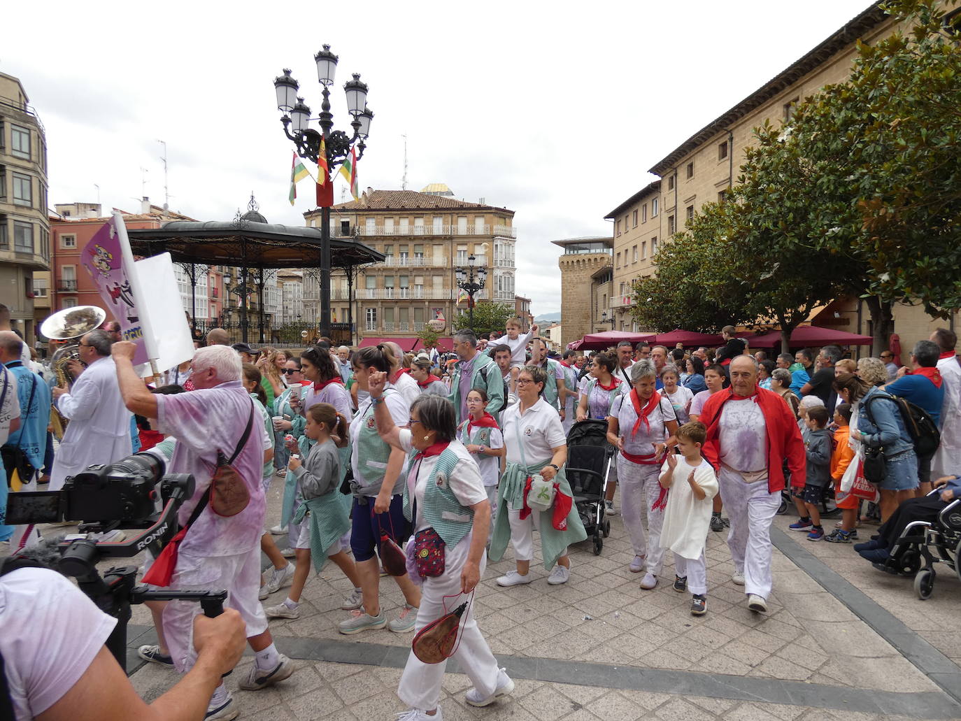 Haro celebra la Batalla del Vino infantil